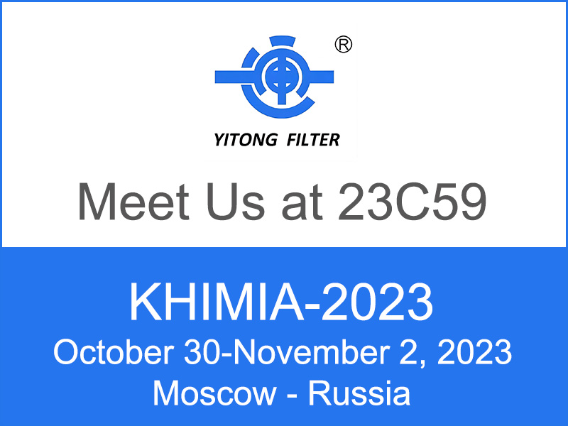 KHIMIA 2023 -YITONG Filter Meet Us at 23C59