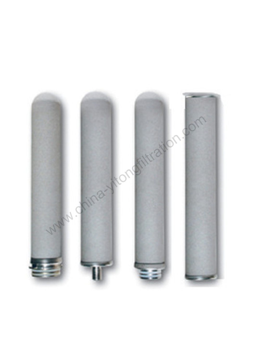 Titanium powder filter cartridge