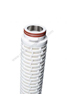 Hydrophilic PTFE Pleated Filter Cartridge